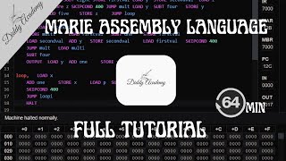 MARIE Full Tutorial Beginners Guide