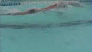 Gustavo Borges - swimming test (25m above water side view)