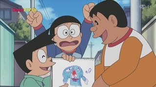 Doraemon bahasa Indonesia : Nobita juga ingin dipuji pelukis dan kanan atau kiri perjalanan manusia