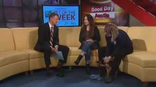 Holly Marie Combs on Good Day Austin (March 2015)