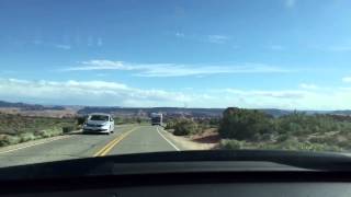 Arches National Park Timelapse Drive-Through