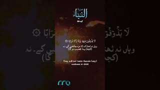 سورہ النباء آیات 21 تا 30 AlQuran Chapter 78 #quranisglorious #islamicvideo #islamicscripture #reels