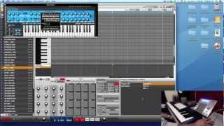 Akai MPC Software - Step By Step Tutorial - Sequencing & Tracking Out Instruments