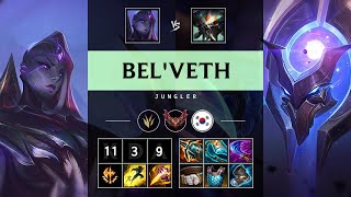 Bel'Veth Jungle vs Skarner: Dominating - KR Grandmaster Patch 14.22