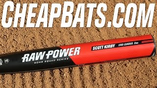 CheapBats.com 2015 Easton Raw Power Scott Kirby End Loaded Slowpitch Softball Bat