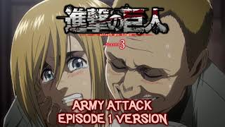 ATTACK ON TITAN SEASON 3 OST II ARMY ATTACK EPISODE 1 VERSION II RIPPED OFF