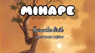 MIHAPE-ABIEL JATNIKA NADA WANITA KARAOKE LIRIK PERSI KOPLO BAJIDOR @ REYVANS MUSIC