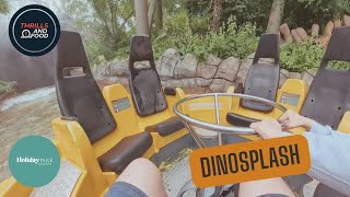 DinoSplash Water Rapids On-Ride POV | Holiday Park