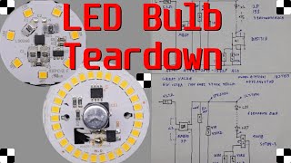 Teardown DG Home 12w & Great Value 6w LED bulbs with schematics