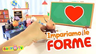 Prime parole in italiano, Impara le forme, Video per bambini piccoli