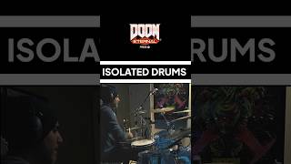 Doom Eternal | The Ancient Gods (AKA- “New Menu Music) | Drums - Isolated vs In The Mix #doom #drums