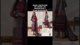 ASIM JOFA 💫 PRINT COLLECTION ✨ Print + Embroidery – Lawn Collection 🥰 B O O K I N G  O P E N