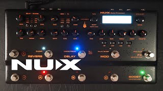 NUX NME-5 TRIDENT Multi Effects Guitar Processor and Amp Modeler