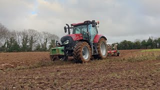 Ploughing For Fodder Beet 2022 With The Case Maxxum 150 Demo Tractor!! (With  A Press) ~ Ireland 🇮🇪