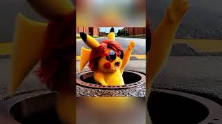 Tan học, tan học, Pikachu lại nhảy múa! #hoạthình #funny #cartoon #news #duck #kem  #xuhuong #cute