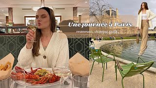 Une journée avec moi à Paris vlog🍃| La Coupole, Galeries Lafayette, Jardin des tuileries(daywithme)