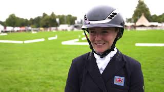 Libby Seed reflects on her Burghley debut