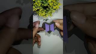 DIY ᗷTS key chain #trending#viral#ytshorts#foryou#craft#art#diy#bts#btsarmy#💜