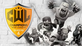 CWL - Premier Divison | Valar Morghulis vs Academia 1.b. | Clash of Clans