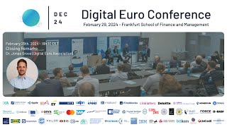 DEC24 - Closing Remarks & Conference Wrap Up by Dr. Jonas Gross (Digital Euro Association)