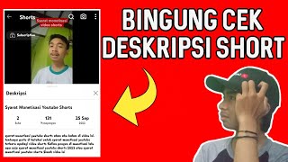 Cara Melihat Deskripsi Di Video Shorts YouTube