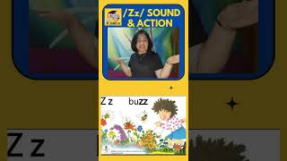 /Zz/ SOUND AND ACTION || JOLLY PHONICS #shorts #phase5