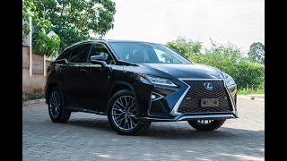 2017 LEXUS RX200 BLACK F-SPORT EDITION