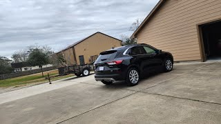 The all new ford escape is a beautiful car