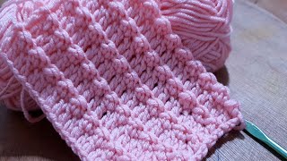 How to Crochet the Floret stitch  For beginners