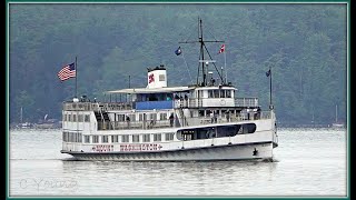 The boats on Winnipesaukee