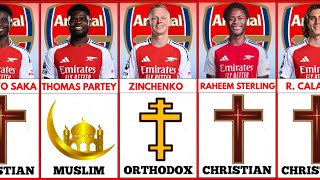 🚨 RELIGIOUS BELIEFS: ARSENAL ALL PLAYERS 2024/2025 | CHRISTIAN, ISLAMIC, ORTHODOX, JEWISH, BUDDHISM,