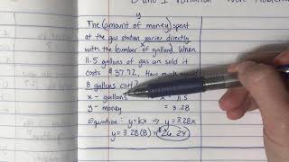 Direct and Inverse Variation: Word Problems