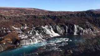 Hraunfossar Waterfall - Iceland (Island)