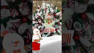 Christmas Wreath/ Christmas Wreath Ideas/ Snowman Wreath/ Christmas DIY Wreath/ DIY Christmas/ DIY