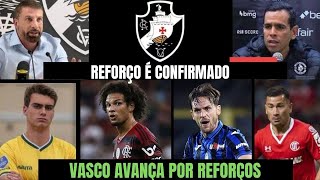 SINAL VERDE! VASCO SEGUE FIRME NO MERCADO E CORRE CONTRA O TEMPO PARA ANUNCIAR REFORÇOS!