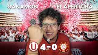 GANAMOS EL APERTURA| UNIVERSITARIO 4-0 CHANKAS | RESUMEN COMPLETO | Desde las tribunas 💛❤