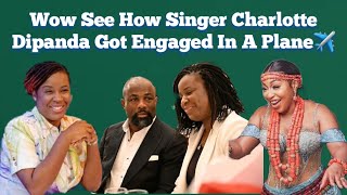 Wow See How Singer Charlotte Dipanda Got Engaged In A Plane✈  She Said Yes!!😍