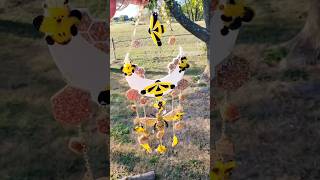 Queen Bee wind chime (resinart) #resinart #diy #resinfun