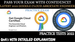 Latest 2022 Google Cloud Associate Engineer Practice Exam [MARCH_UPDATED]| #GCAE|#PRANSHI_VERMA