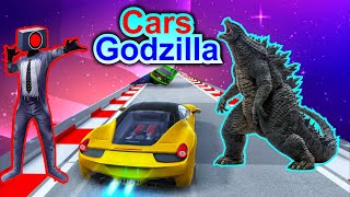 Godzilla vs Car Smash || epic battle of Godzilla vs Car Smash in this thrilling Android game!