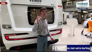 Primeur presentatie Fendt Bianco Activ 465 SFH caravan Review Meerbeek Caravans & Campers met €4539,