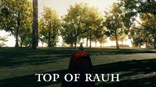 On top of the Rauh Ruins Out of Bounds Exploration - Elden Ring Shadow of the Erdtree