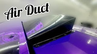 DIY HOOD scoop! I made this in just a few hours with basic tools!