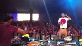 Dj Marky "broking out" to Dom & Roland's "Enforced" @ Global Gathering 2011