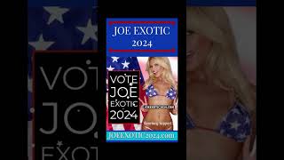 All Americans should Vote Joe Exotic 2024 #usa #election #president #america