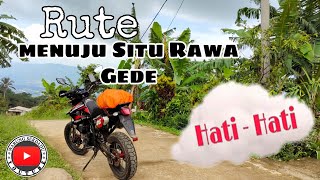 Part II, Rute jalan ke Situ rawa gede Sukamakmur Jonggol MOTOVLOG [ Warung Serdadu ]