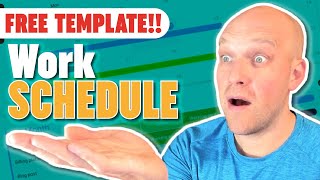 Work Schedule (Free Template)