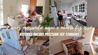 O MAIOR FAXINÃO QUE EU JÁ DEI AQUI NESSA CASA EM 2 ANOS | Me sinto leve