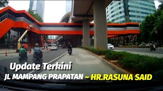 DIRUAS JALUR INI MASIH ADA PROYEK MTR,RAT & JPO YANG MENYEBABKAN RUAS JALAN RUSAK & BERGELOMBANG.