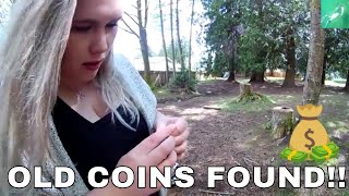 Girl Metal Detecting For Hidden Treasure!!